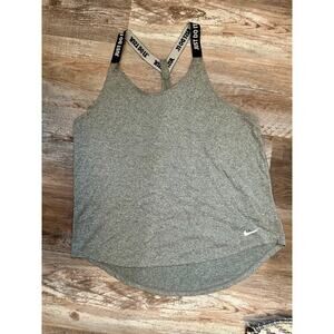 Nike Racerback Tank in gray size L